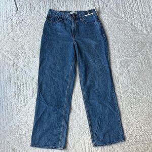 Abercrombie Curve Love High Rise Loose Jean - 30L